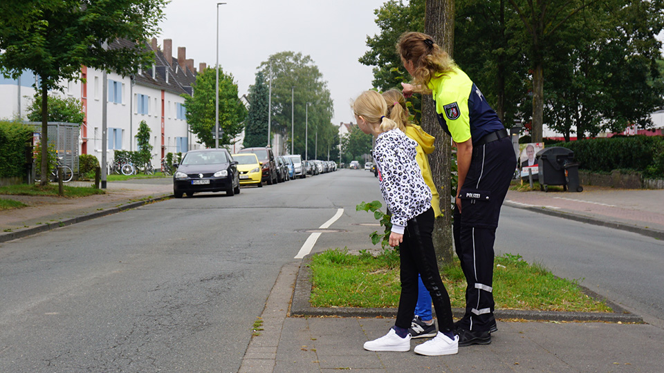 Straße queren mit Steffi