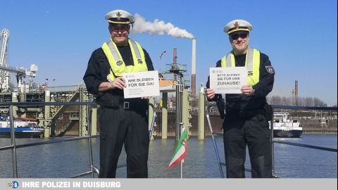 #stayathome Wasserschutzpolizei