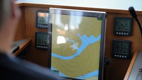 Radargerät der Wasserschutzpolizei
